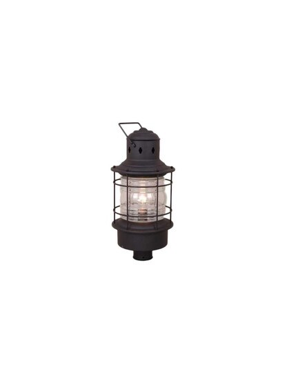 Hyannis 10 inch Outdoor Post Light Textured Black
